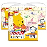 【パンツ Mサイズ】グーン まっさらさら通気 (6~12kg) 228枚(76枚×3) 男女共用 [ケース販売] 【Amazon.co.jp限定】